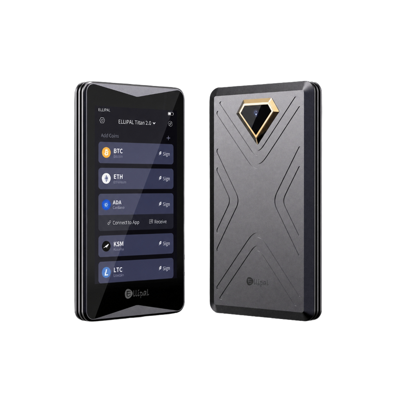ELLIPAL Titan 2.0 full metal cold wallet